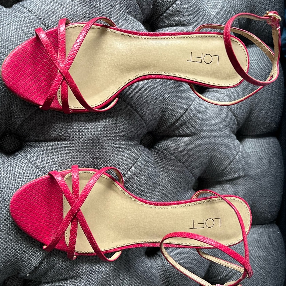 Ann Taylor Loft Strappy Sandals